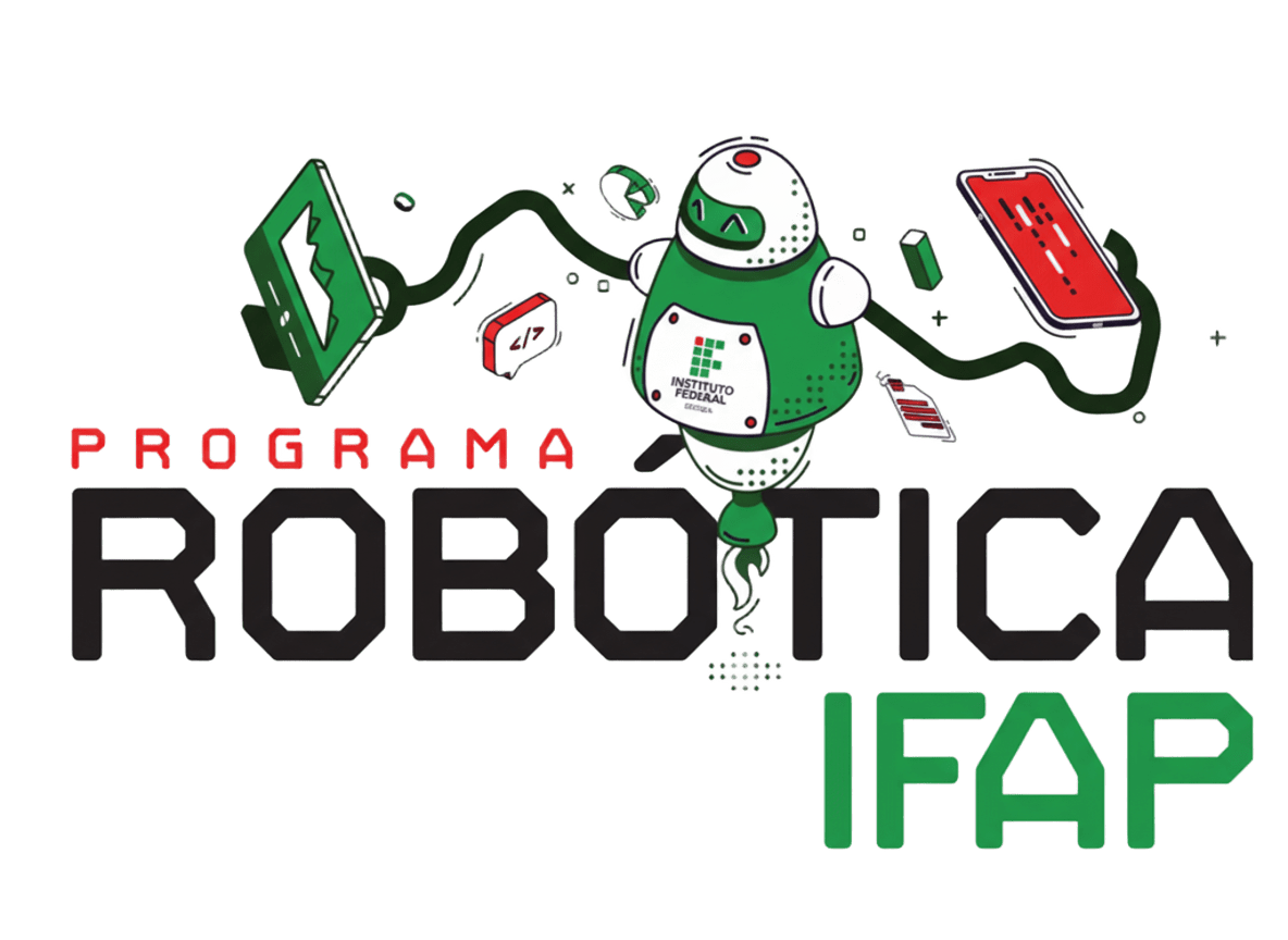 Logo do Programa de Robótica do IFAP